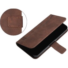 Bdt Shop Zte Blade A51 El Kayışı Manyetik Kapatma Pu Deri Kart Için Telefon Kılıfı (Yurt Dışından)
