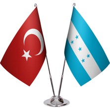 Asya Bayrak Honduras Ikili Masa Bayrağı