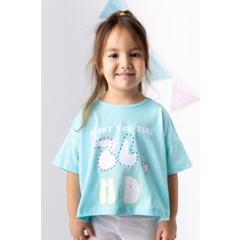 Zeyland Kız Çocuk Basic Crop Tshirt