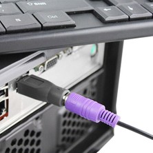 Yinstree Dişi USB Erkek Dönüştürücü Dişi Adaptör Dönüştürücü USB Konektörü Pc Için Sony Ps2 Klavye Fare Için (Yurt Dışından)