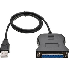 Yinstree USB Paralel Yazıcı Kablosu Adaptörü 25 Pin Paralel Bağlantı Noktası USB 2.0 Yazıcı Dönüştürücü Kablosu Ieee 1284 Bilgisayar Pc Için (Yurt Dışından)