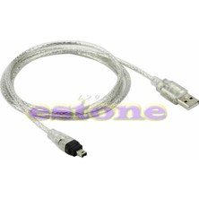 Yinstree 5 Ft Usb'den Firewire'a Ieee 1394 4 Pinli Ilink Adaptör Kablosu (Yurt Dışından)