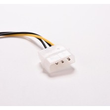 Yinstree 2 Adet 20 cm 4 Pin Molex Ide 3 Pin Pc Bilgisayar Cpu Kasa Fanı Güç Bağlantı Kablosu Adaptörü (Yurt Dışından)