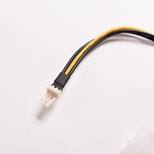 Yinstree 2 Adet 20 cm 4 Pin Molex Ide 3 Pin Pc Bilgisayar Cpu Kasa Fanı Güç Bağlantı Kablosu Adaptörü (Yurt Dışından)