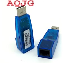 Yinstree Ethernet USB 2.0 Lan RJ45 Ağ Kartı Adaptörü 10/100 Mbps Dizüstü Pc Bilgisayar Aqjg (Yurt Dışından)