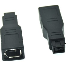 Yinstree Firewire Dönüştürücü 1394 Bilgisayar Aksesuarı 9 Ila 6 Pin B Adaptörü 400 800 Iletim Bağlantısı Kararlı Yedek Mini Harici (Yurt Dışından)