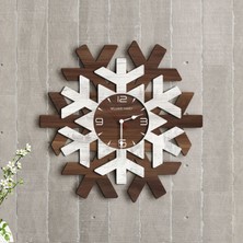 Bk Gift Kişiye Özel Isimli Dekoratif 45 cm Ahşap Duvar Saati-17