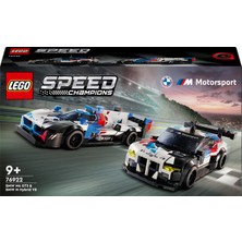 LEGO® Speed Champions Bmw M4 Gt3 ve Bmw M Hybrid V8 Yarış Arabaları 76922 - 9 Yaş ve Üzeri Çocuklar Için Koleksiyonluk ve Sergilenebilir Yaratıcı Oyuncak Model Yapım Seti (676 Parça)