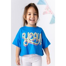 Zeyland Kız Çocuk Basic Crop Tshirt