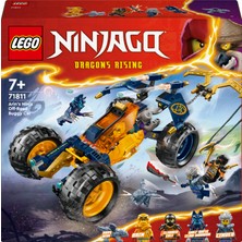 LEGO NINJAGO® Arin’in Ninja Arazi Buggy Arabası 71811 - 7 Yaş ve Üzeri Çocuklar için 3 Ninja Minifigürü İçeren Yaratıcı Oyuncak Yapım Seti (267 Parça)