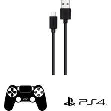 Philips Playstation 4 Ile Uyumlu Joystick Şarj Kablosu 3A 45W Usba To Universal Micro Hızlı Data ve Şarj Kablosu 1.2m DLC3104U