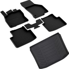 Ferrous Volkswagen Tiguan Ferrous 4d Paspas ve Üst 3D Bagaj Havuzu 2016 2023