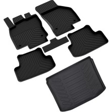 Ferrous Volkswagen Golf 8 Otomatik Ferrous 4d Paspas ve Alt 3D Bagaj Havuzu 2021 ve Üstü