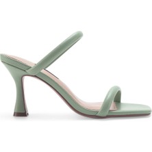 Nine West PENA 3FX Yeşil Kadın Topuklu Terlik