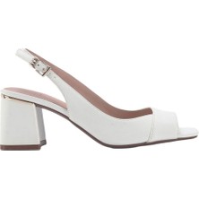 Nine West Kenay2 3fx Beyaz Kadın Comfort Sandalet