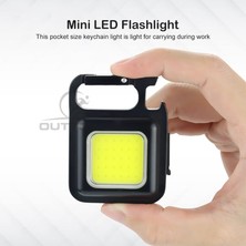 Pakuhit Outtobe Mini LED Işık Çalışma Işığı Taşınabilir Cep Lambası Anahtarlıklar USB Şarj Edilebilir Küçük Işık Tirbuşon Su Geçirmez Kamp Feneri Mıknatıs Tasarımı Balıkçılık Lambası 3 Modu (Yurt Dışından)