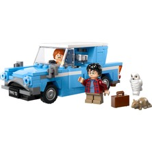 LEGO Harry Potter# Uçan Ford Anglia# 76424 - 7 Yaş ve Üzeri Harry Potter Hayranları Için Harry Potter ve Ron Weasley# Minifigürü Içeren Koleksiyonluk Yaratıcı Oyuncak Yapım Seti (165 Parça)