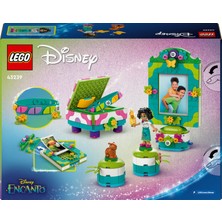 LEGO # Disney Enkanto Mirabel'in Fotoğraf Çerçevesi ve Takı Kutusu 43239 - 6 Yaş ve Üzeri Çocuklar Için Yaratıcı Oyuncak Yapım Seti (334)