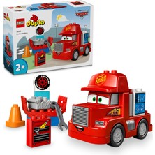 LEGO Duplo® | Disney ve Pixar Arabalar Mack Yarışta 10417 - 2 Yaş ve Üzeri Çocuklar Için Eğitici Oyuncak Yapım Seti (14 Parça)