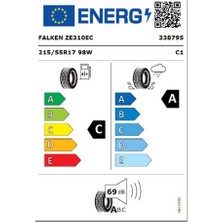 Falken 215/55 R17 Tl 98W Xl Ziex Ecorun Ze310 Yaz Lastiği (Üretim Yılı: 2024)