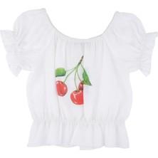 Best Kids Kız Çocuk Baskılı Bluz