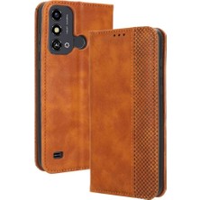 Yh Mall Zte Blade A53 Pu Deri Manyetik Kapatma Cüzdan Telefon Kılıfı (Yurt Dışından)