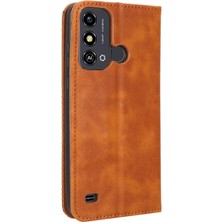Yh Mall Zte Blade A53 Pu Deri Manyetik Kapatma Cüzdan Telefon Kılıfı (Yurt Dışından)