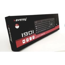 Avensy 1901 Standart Klavye Mouse Set