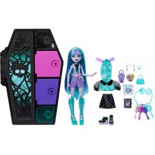 Mattel Monster High Neon Frights Bebek Twyla HNF82