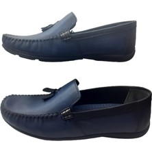 Nsr Erkek Lacivert Loafer Ayakkabı N036-10