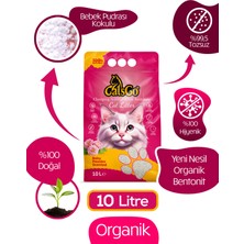 Cats Go Bebek Pudralı Premium Kedi Kumu 10 lt