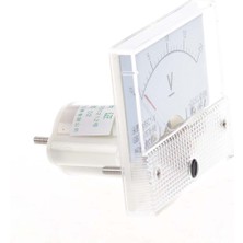 Bty Story 0~20V Panel Metre-1 x Dc Voltmetre; 2 x Vida Somunu; 4 x Yıkayıcı-Beyaz (Yurt Dışından)