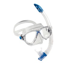 Cressi Marea Maske Gamma Şnorkel Seti Clear-Blue