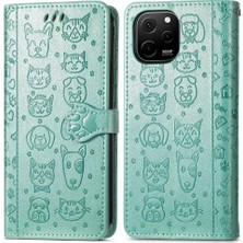 Yihang Boutique Huawei Nova Y61 Karikatür Hayvanlar Için Çevirin Kısa Vaka Telefon Kılıfı (Yurt Dışından)