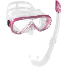 Cressi Onda Maske Mexico Şnorkel Seti Clear-Pınk