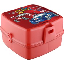 Rky Serenity Relaxion 4 Bölmeli Kendinden Kaşık Çatallı Kilitli Beslenme Kutusu - Yemek Saklama Kabı - Lunch Box