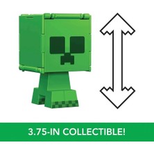 Mattel Minecraft Flippin' Figs 2 In 1 - Creeper And Charged Creeper(Creeper ve Değişen Creeper)