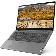 Lenovo Ryzen 7 5700U 24GB 256SSD Fdos 15.6" Fhd  Taşınabilir Bilgisayar 82R4006FTRK10 Çanta Hediye