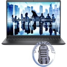 Dell Vostro 3520 I5 1235U 8gb 256SSD 15.6" Fdos Taşınabilir Bilgisayar N1605NB3520UK01 Çanta Hediye