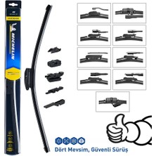 Michelin Multıfıt™ MC33917 48CM 1 Adet Universal Muz Tipi Silecek