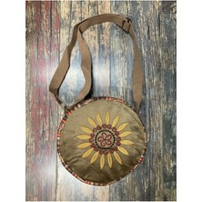 Street Bag Şinok Etnik Otantik Bohem Desenli Çiçek Nakışlı Omuz Çantası