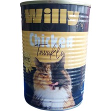 Willypet Chicken Tavuklu 400 gr Pate Ezme 4 Adet