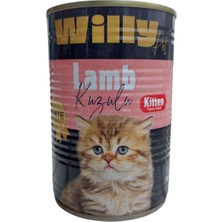 Willypet Willy Pet Lamb Kuzulu 400GR. Pate Ezme X4 Adet