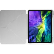 Newface Ipad Pro 11 (2021) Kılıf Kalemlikli Mars Tablet Kılıfı - Gri 327107