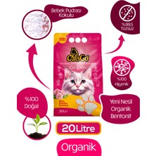 Cats Go Bebek Pudralı Premium Kedi Kumu 20 Lt Dev Boy