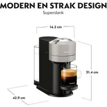 Nespresso Vertuo Next Krups XN910B10 Açık Gri Kapsül Kahve Makinesi