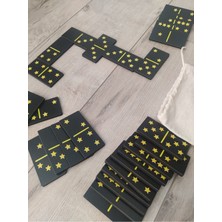 Ankebut 28 Parça Yıldız Domino  Renkli
