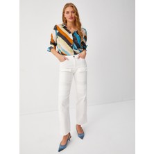 Faik Sönmez Çok Cepli Straıght Fıt Jean Pantolon 68464