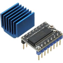 LV8729 6-36V 3D Yazıcı için Soğutuculu Ultra Sessiz 4 katmanlı Substrat Step Motor Sürücüsü