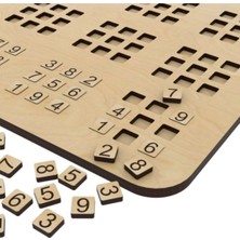 Ankebut Ahşap Sudoku Oyunu 25*25 cm
